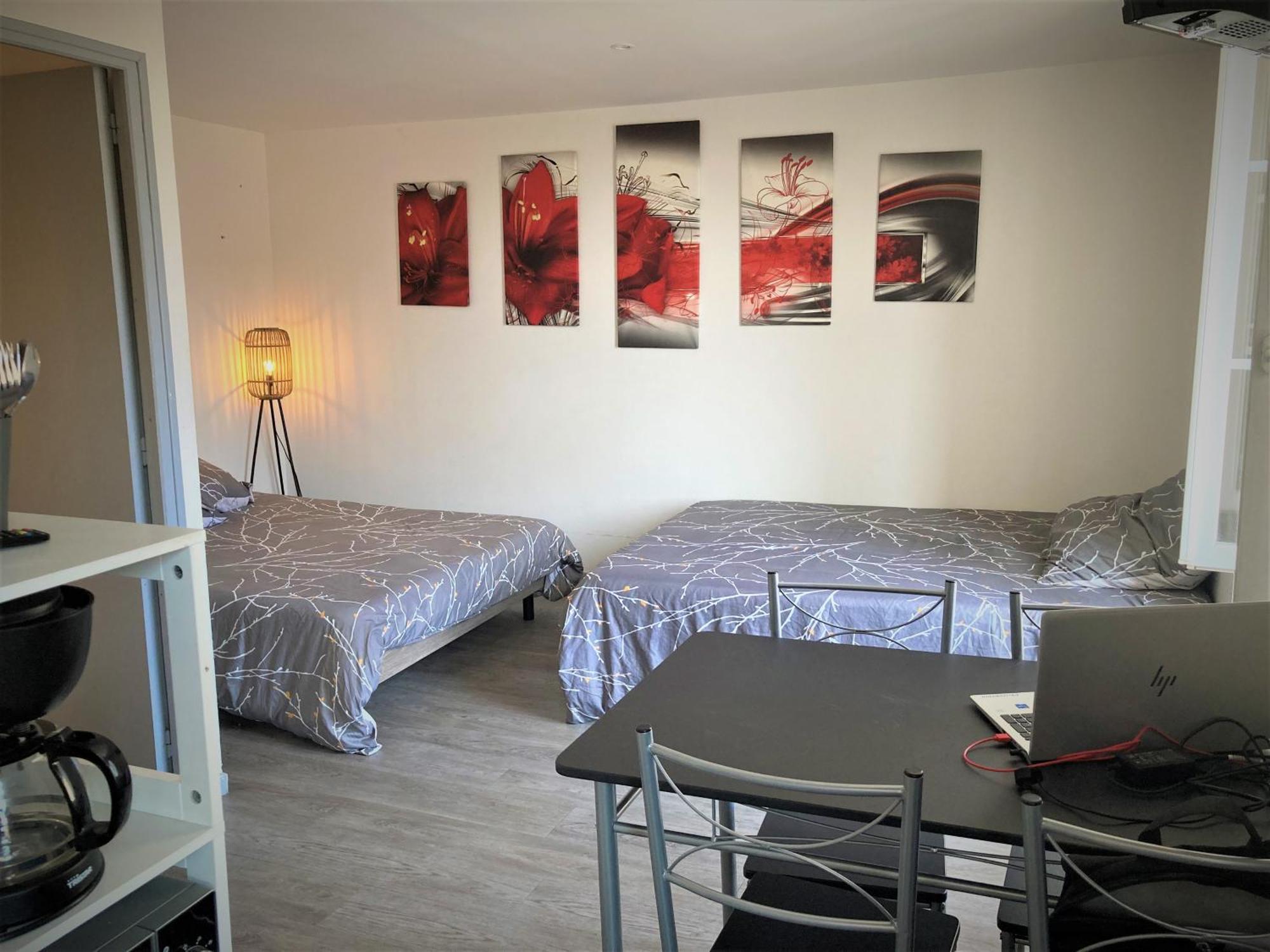 Studio Double 11 Avec Wifi Limoges Buitenkant foto